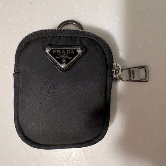 Prada Black Nylon Key Ring - Picture 1 of 5